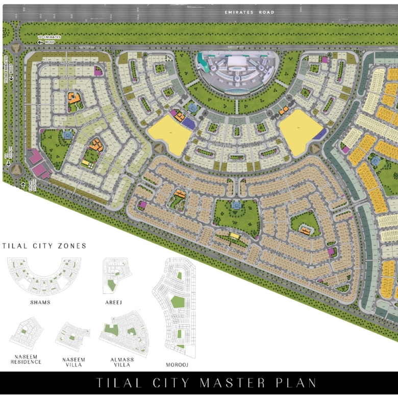 Almass Villas (Plots) by Tilal Properties | Luxury Residential Plots in Tilal City