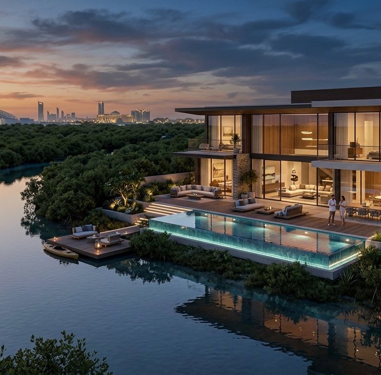 Saadiyat Lagoons Wilds by Aldar Properties | Luxury Villas in Saadiyat Island