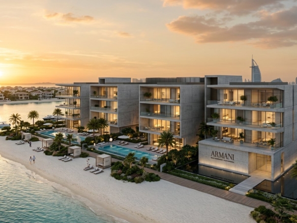 Armani Beach Residences by ARADA | Luxury Penthouses in Palm Jumeirah