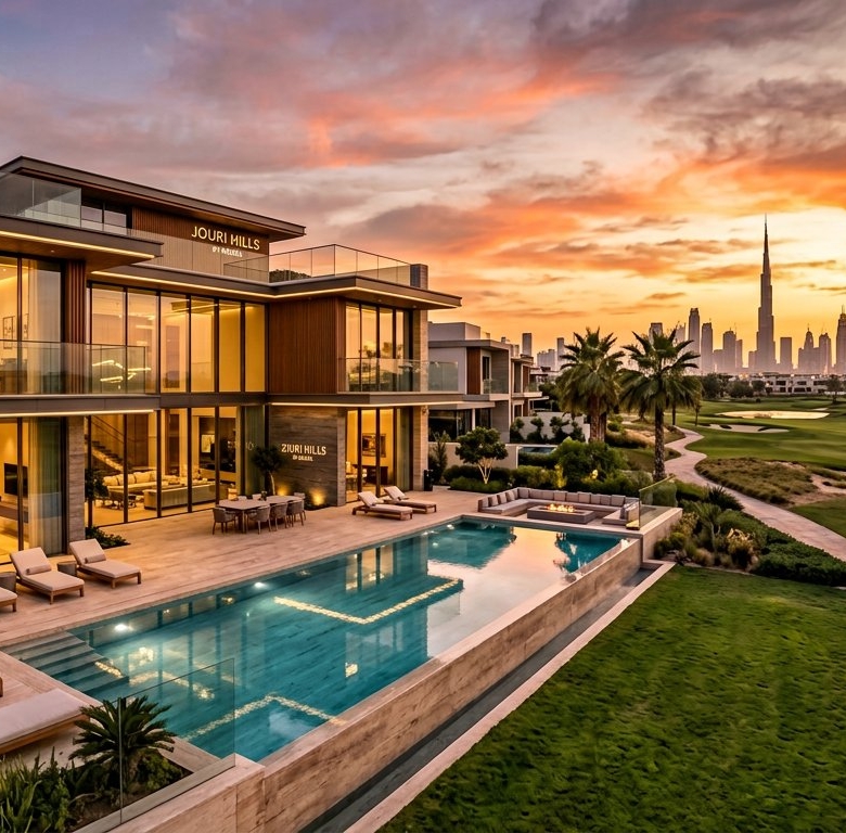 Jouri Hills by Arada | Luxury Villas in Jumeirah Golf Estates