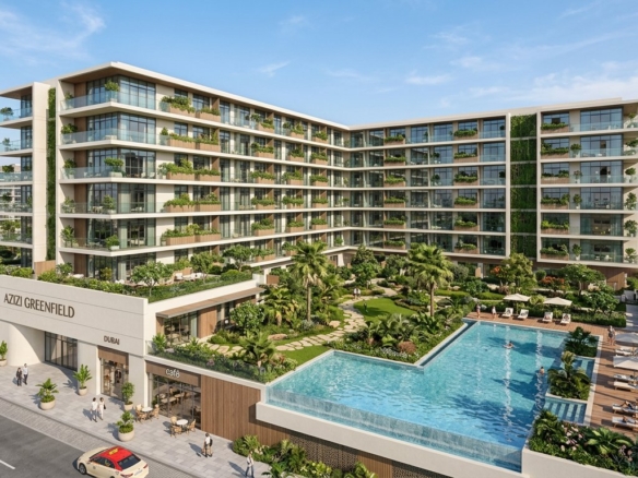 Azizi Greenfield by Azizi Developments | Luxury Apartments in Meydan