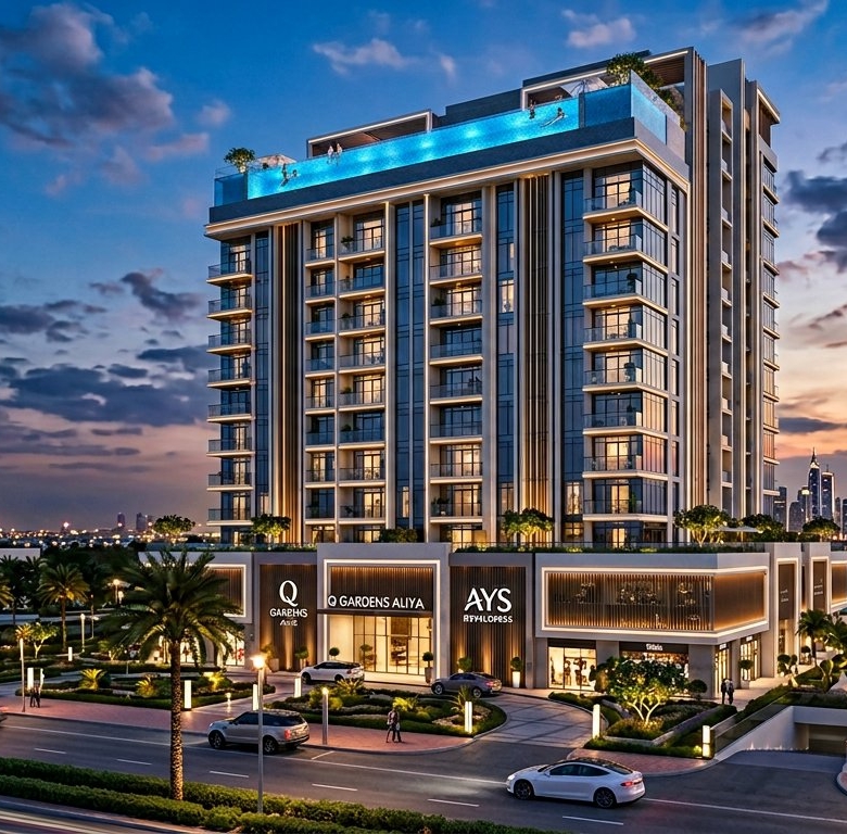 Q Gardens Aliya by AYS Developers | Luxury Apartments in Jumeirah Village Circle (JVC)