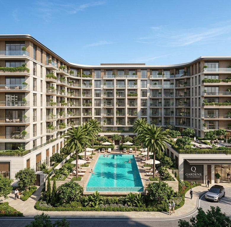 Q Gardens Boutique Residences by AYS Developers | Luxury Apartments in Arjan