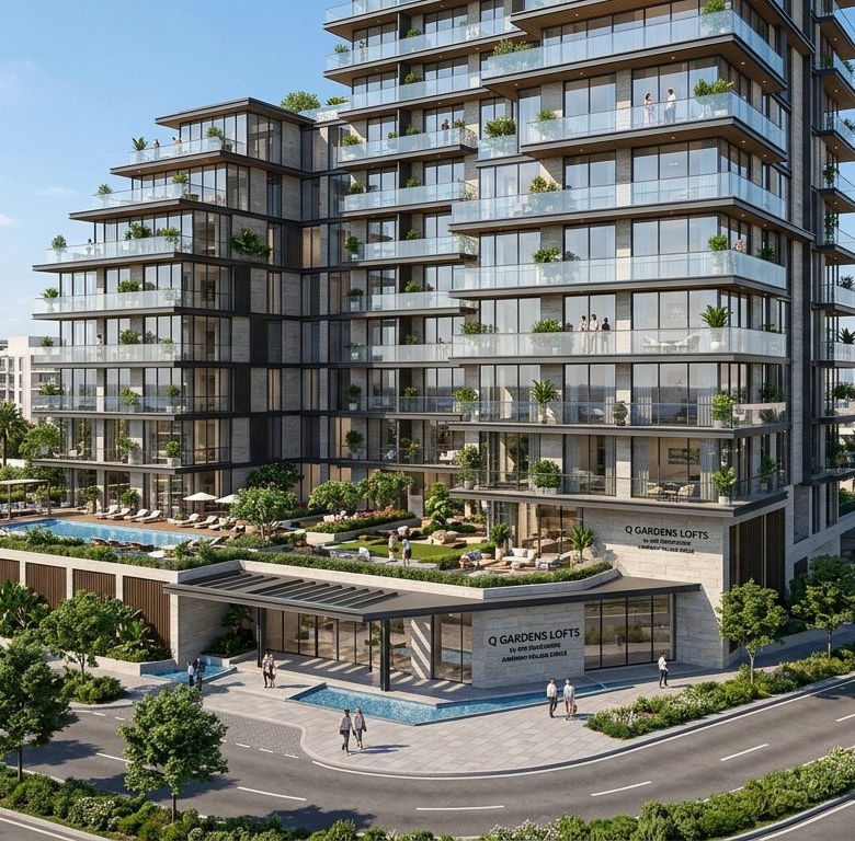 Q Gardens Lofts by AYS Developers | Luxury Apartments in Jumeirah Village Circle (JVC)