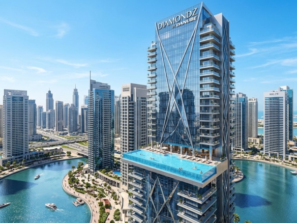 Diamondz by Danube Properties | Luxury Apartments in Jumeirah Lake Towers