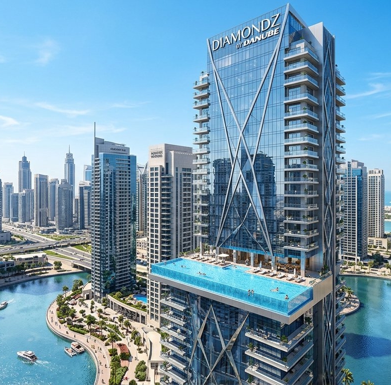 Diamondz by Danube Properties | Luxury Apartments in Jumeirah Lake Towers