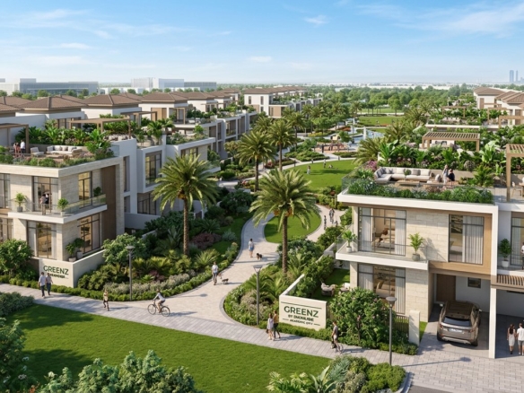 Greenz by Danube Properties | Luxury Townhouses in Academic City