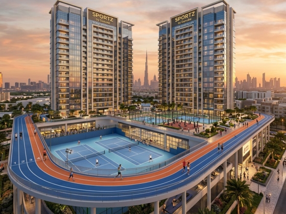 Sportz by Danube Properties | Luxury Apartments in Dubai Sports City