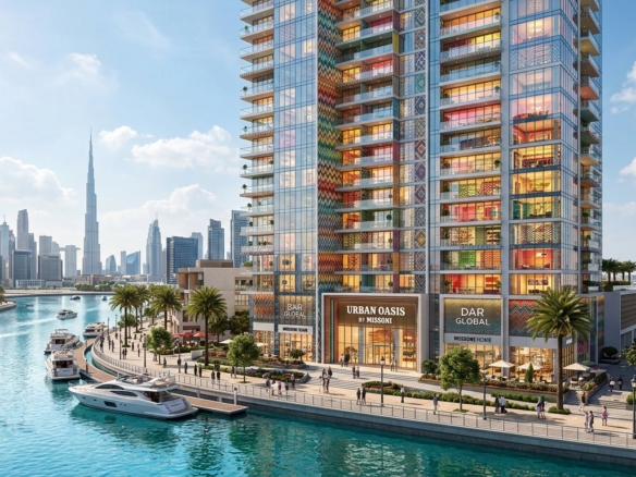 Urban Oasis by Missoni by Dar Global | Luxury Penthouses in Business Bay