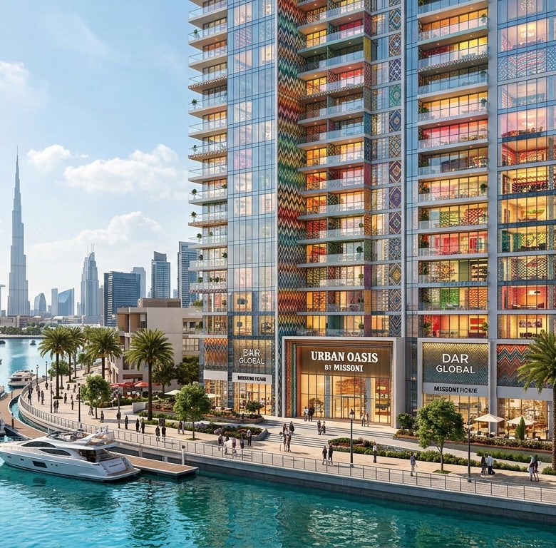 Urban Oasis by Missoni by Dar Global | Luxury Penthouses in Business Bay