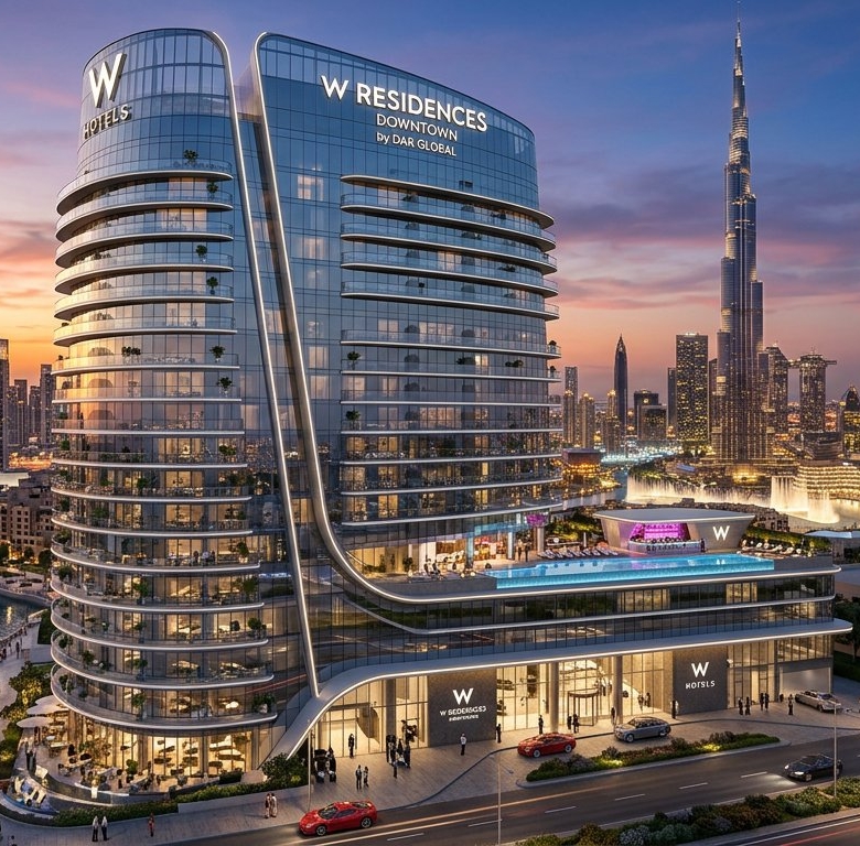 W Residences Downtown by Dar Global | Luxury Apartments in Downtown Dubai