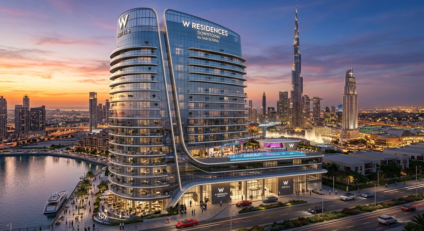 W Residences Downtown by Dar Global | Luxury Apartments in Downtown Dubai