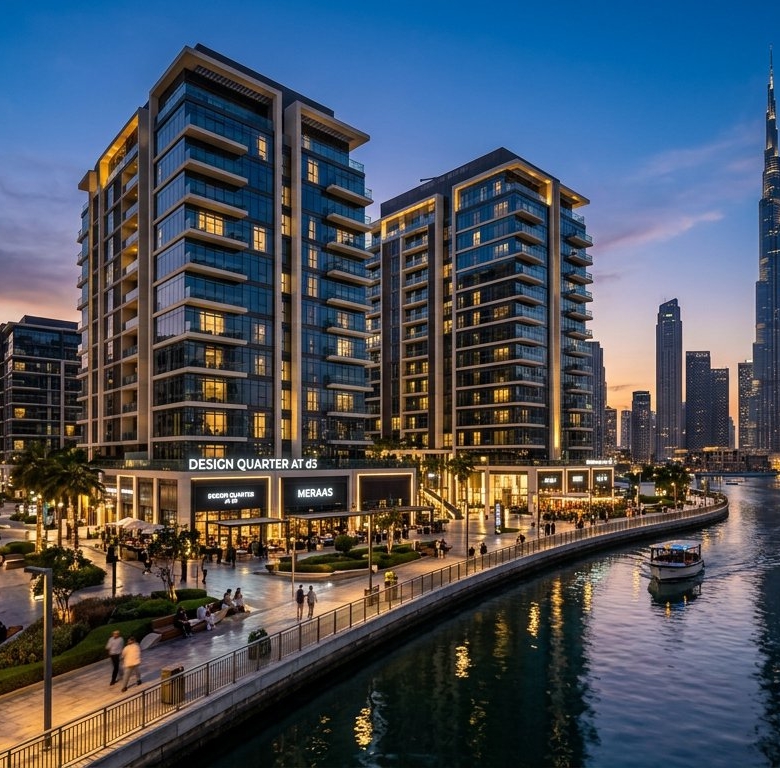 Design Quarter at d3 by Meraas | Luxury Apartments in Dubai Design District