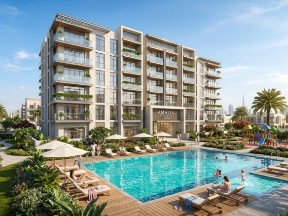 Amalia Residences by Deyaar | Luxury Apartments in Al Furjan
