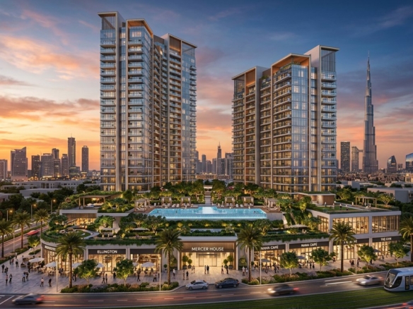 Mercer House by Ellington Properties | Luxury Apartments in Uptown Dubai
