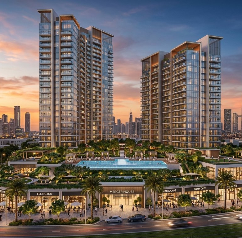 Mercer House by Ellington Properties | Luxury Apartments in Uptown Dubai