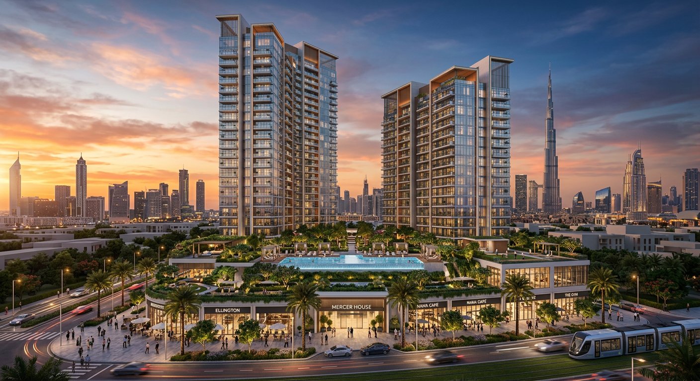 Project Spotlight: Mercer House by Ellington Properties in Uptown Dubai