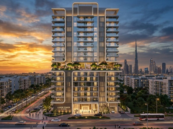 Luxor Tower by Imtiaz Developments | Luxury Apartments in Jumeirah Village Circle (JVC)