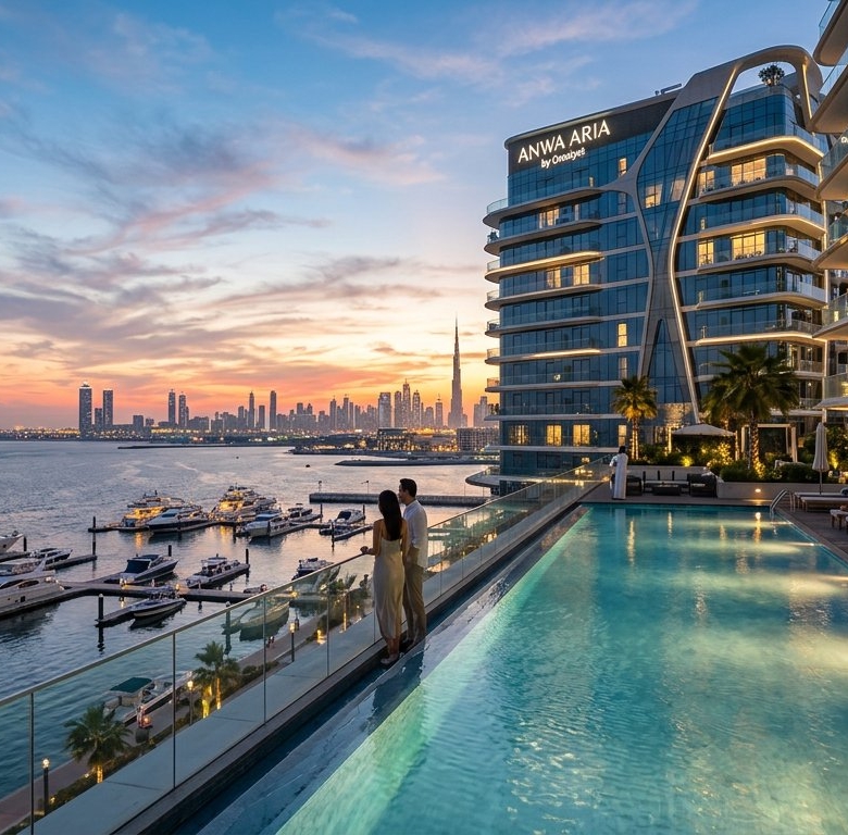 Anwa Aria by Omniyat | Luxury Apartments in Dubai Maritime City