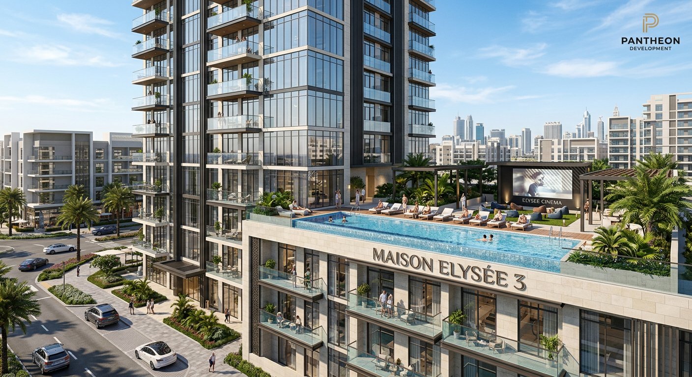 Project Spotlight: Maison Elysee 3 by Pantheon Development in Jumeirah Village Circle (JVC)