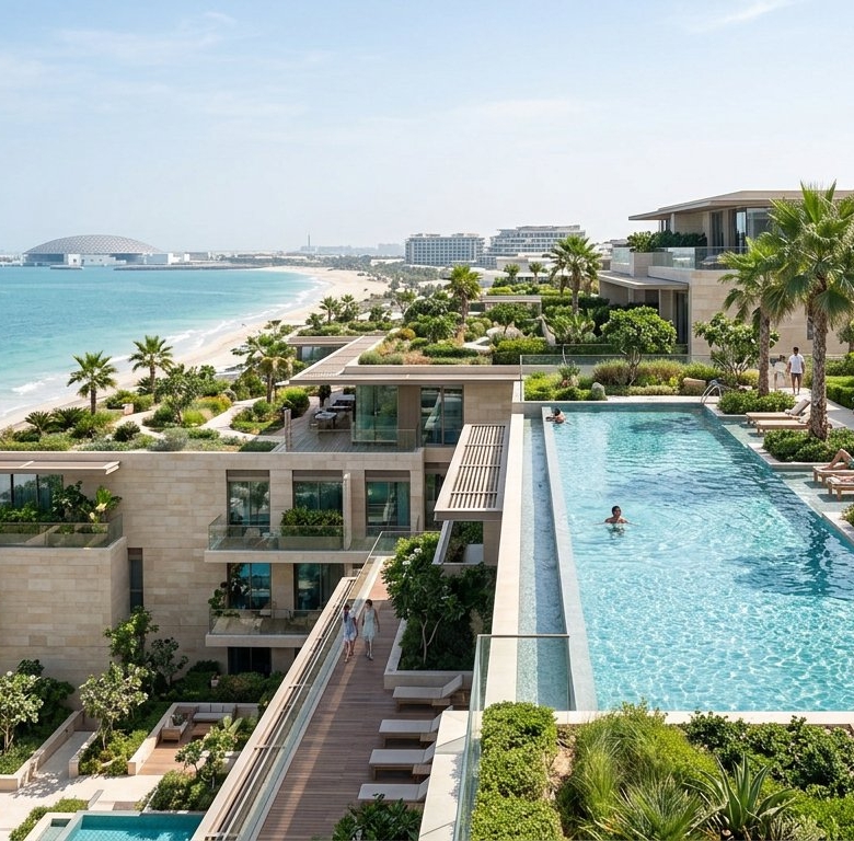 The Source Terraces by Aldar Properties | Luxury Apartments in Saadiyat Island