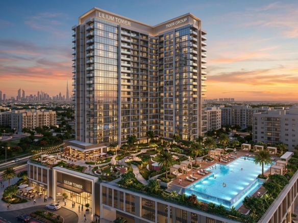 Lilium Tower by Tiger Properties | Luxury Apartments in Jumeirah Village Triangle (JVT)