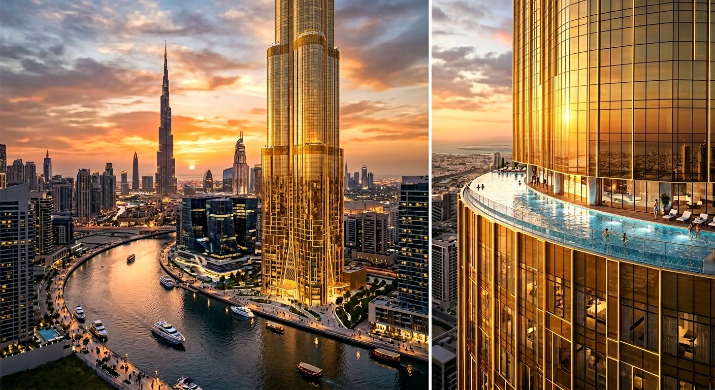 Tiger Sky Tower by Tiger Properties | Luxury Penthouses in Business Bay