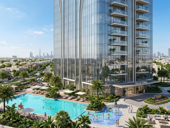 Volga Tower by Tiger Properties | Luxury Apartments in Jumeirah Village Triangle (JVT)