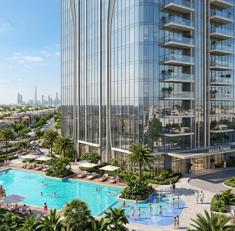 Volga Tower by Tiger Properties | Luxury Apartments in Jumeirah Village Triangle (JVT)