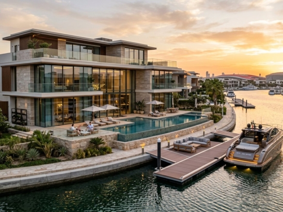 Yas Riva Residences by Aldar Properties | Luxury Villas in Yas Island