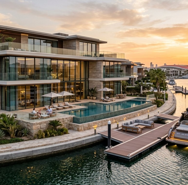 Yas Riva Residences by Aldar Properties | Luxury Villas in Yas Island