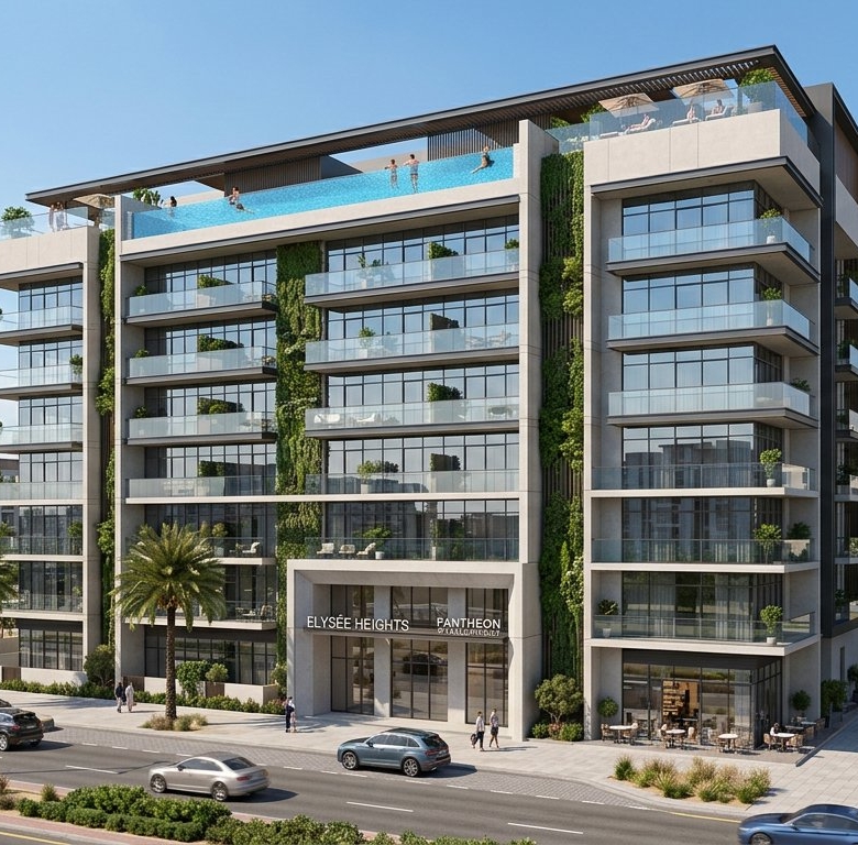 Elysee Heights by Pantheon Development | Luxury Apartments in Jumeirah Village Circle (JVC)