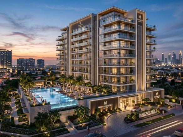 Maison Elysee 2 by Pantheon Development | Luxury Apartments in Jumeirah Village Circle (JVC)