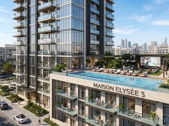 Maison Elysee 3 by Pantheon Development | Luxury Apartments in Jumeirah Village Circle (JVC)