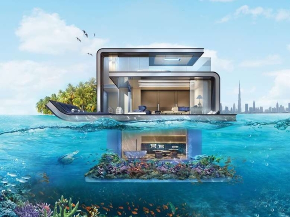 The Floating Seahorse by The Heart of Europe | Luxury Villas in The World Islands