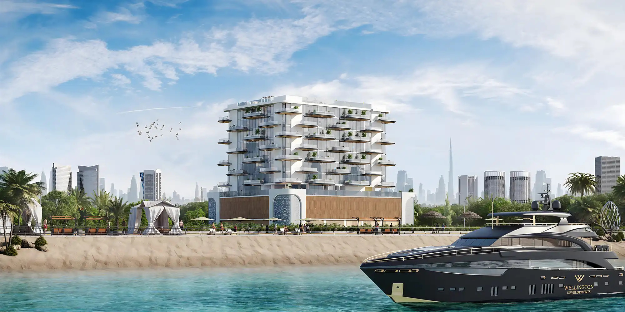 Wellington Ocean Walk by Wellington Developments | Luxury Apartments in Dubai Islands