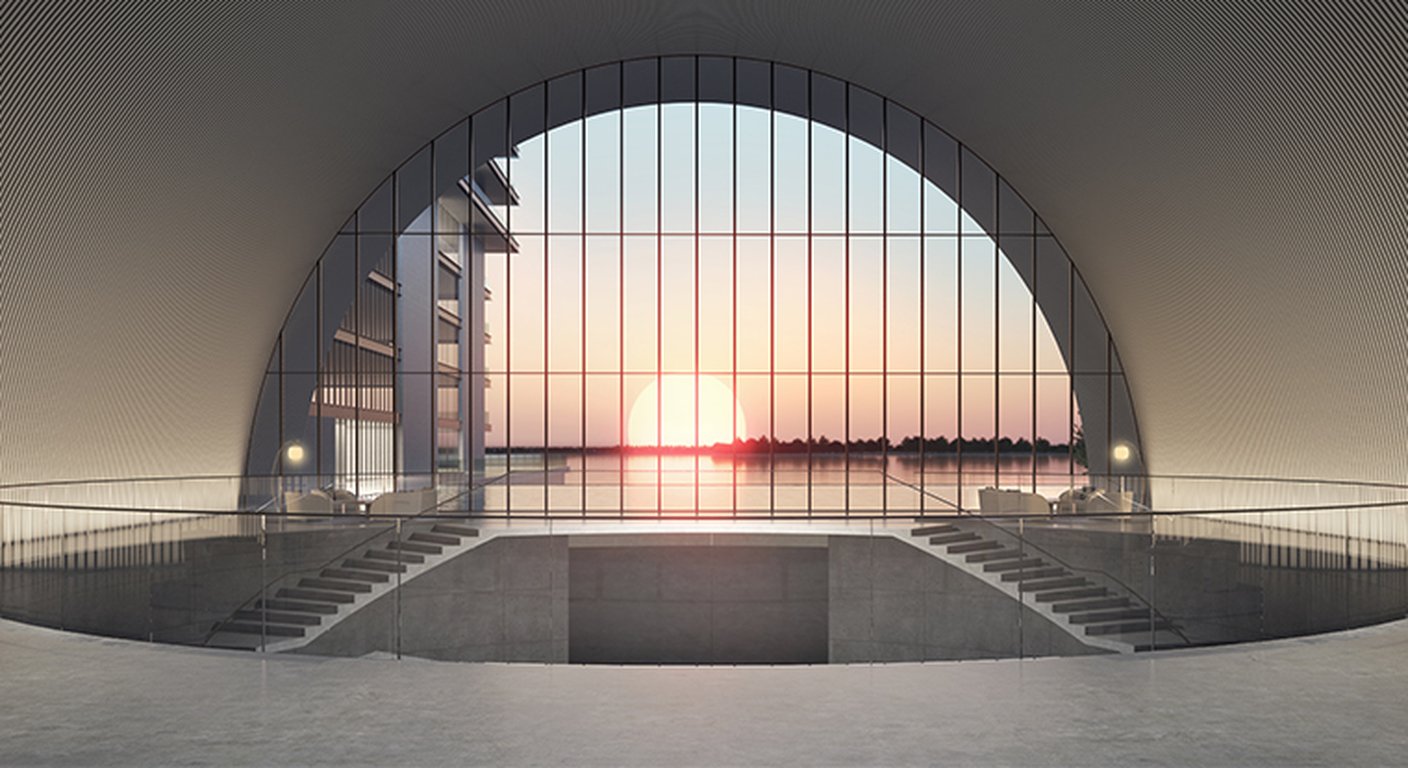 W Residences Dubai Harbour — indicative view