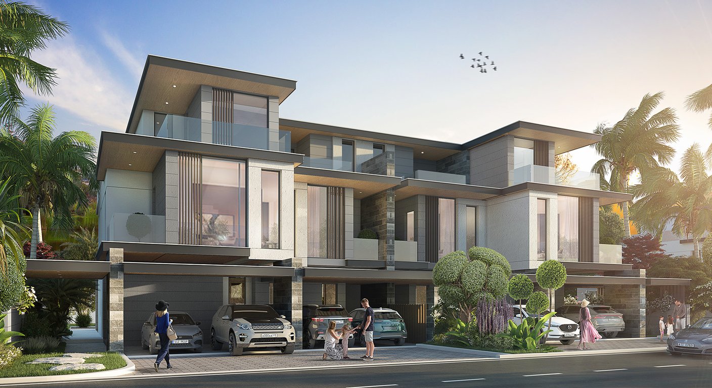 Morocco at DAMAC Lagoons — indicative view