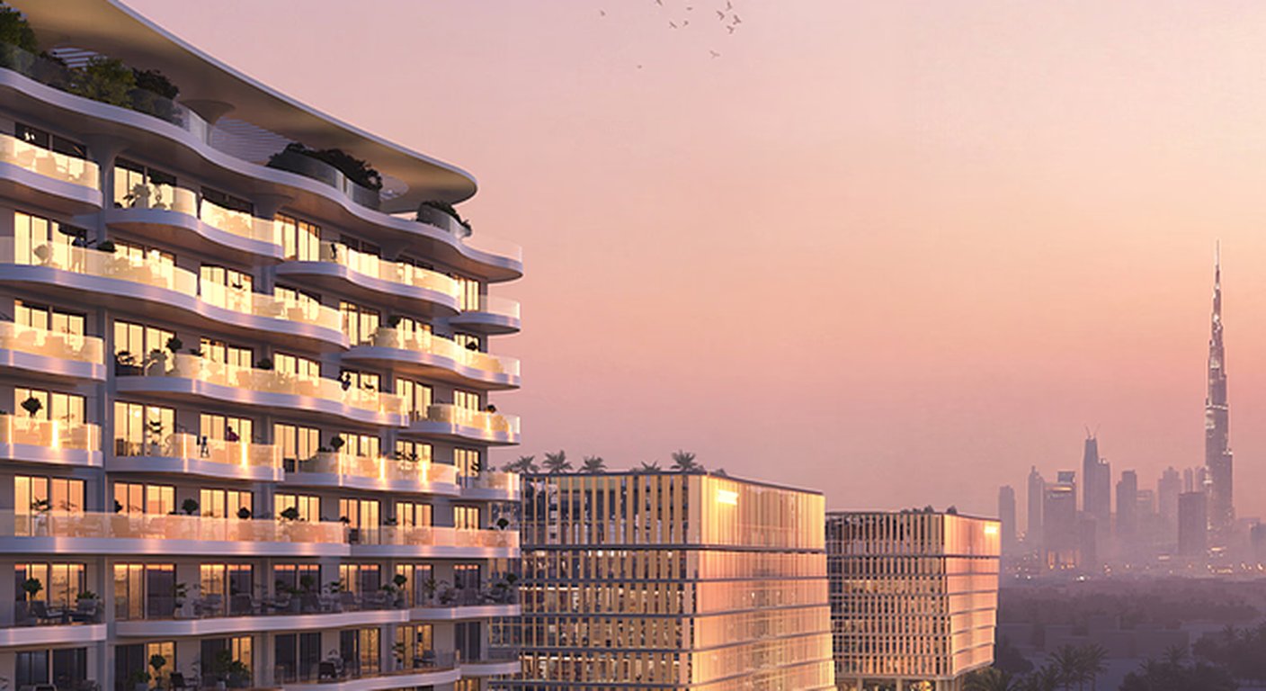 Valencia DAMAC Lagoons District Apartments — indicative view