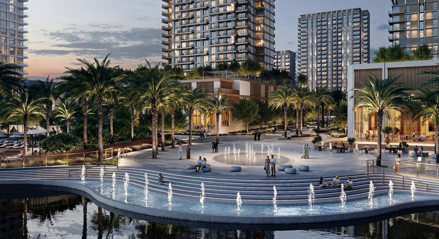 Address Residences (Dubai Creek Harbour) — indicative view