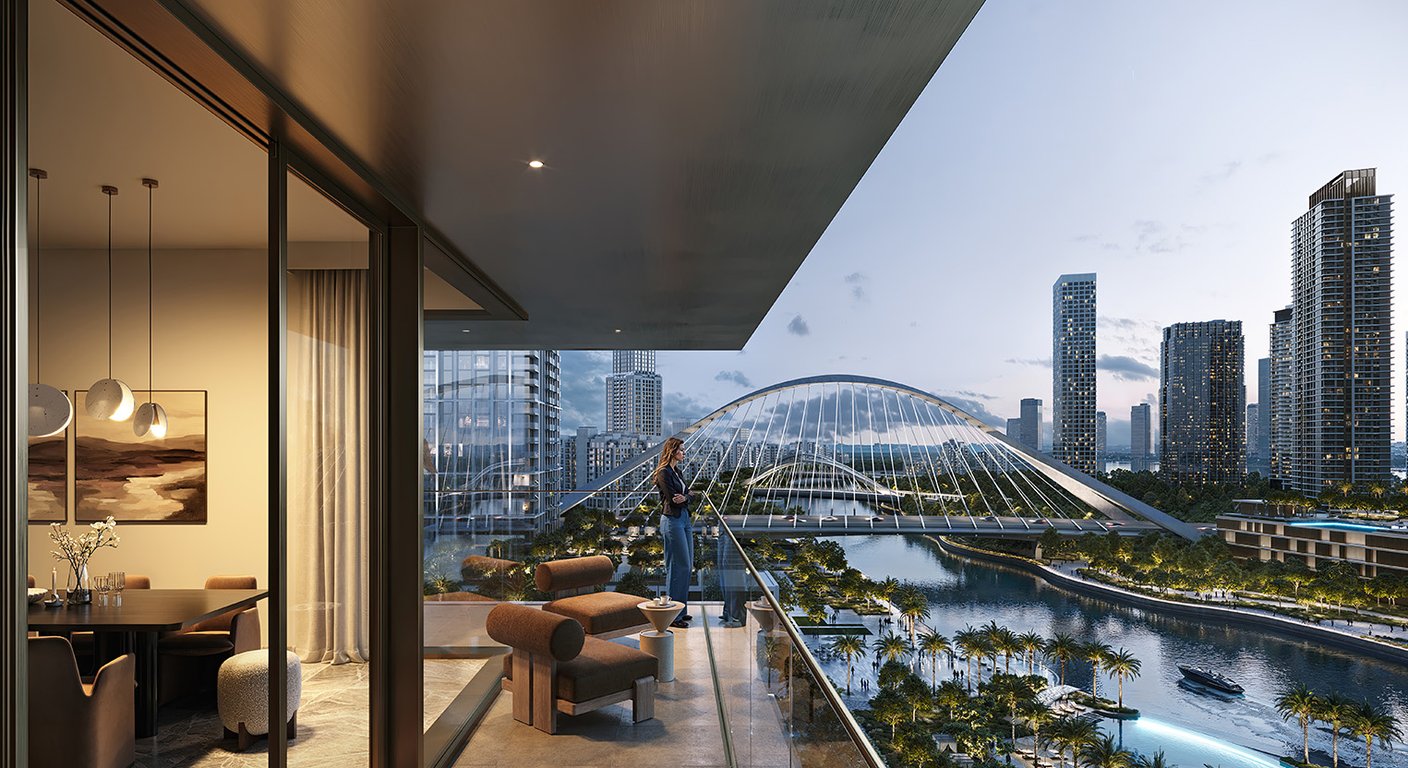 Palace Residences Creek Blue — indicative view