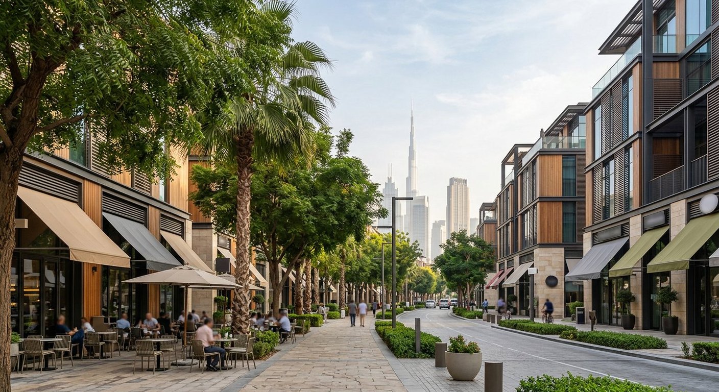 Downtown Dubai — indicative view of the setting